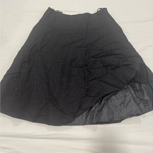 Autograph Black A-Line Skirt